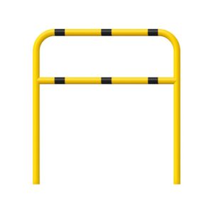 bariera przemysłowa drogowa żółta
