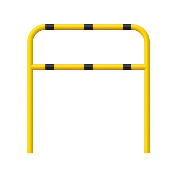 bariera przemysłowa drogowa żółta