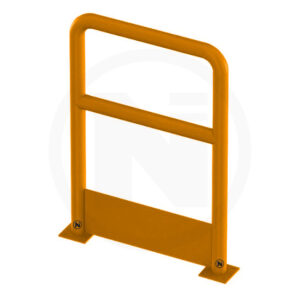 bariera stalowa liniowa z progiem