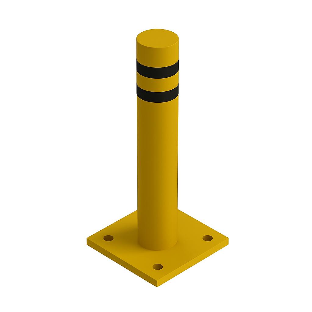 Odbojnica Stalowa Słupowa do przykręcenia