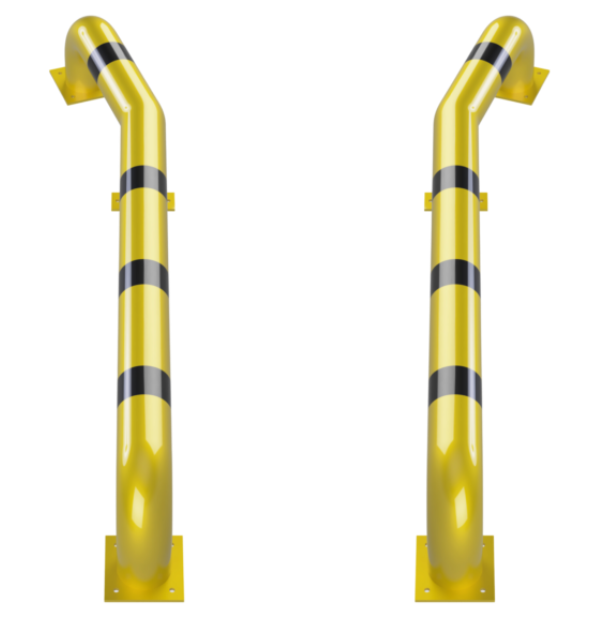 Odbojnica stalowa – naprowadzacze kół do przykręcenia